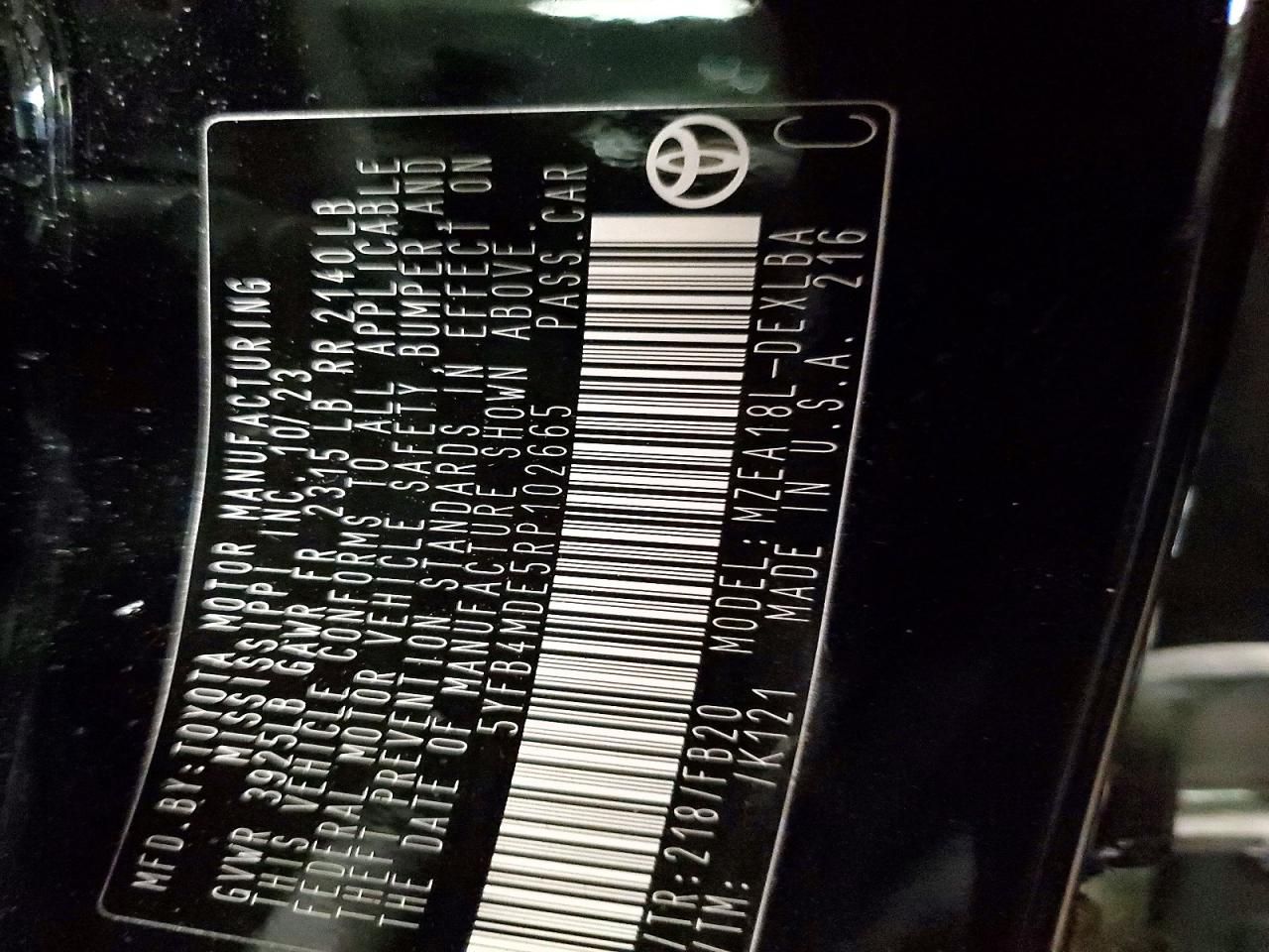 2024 Toyota Corolla le