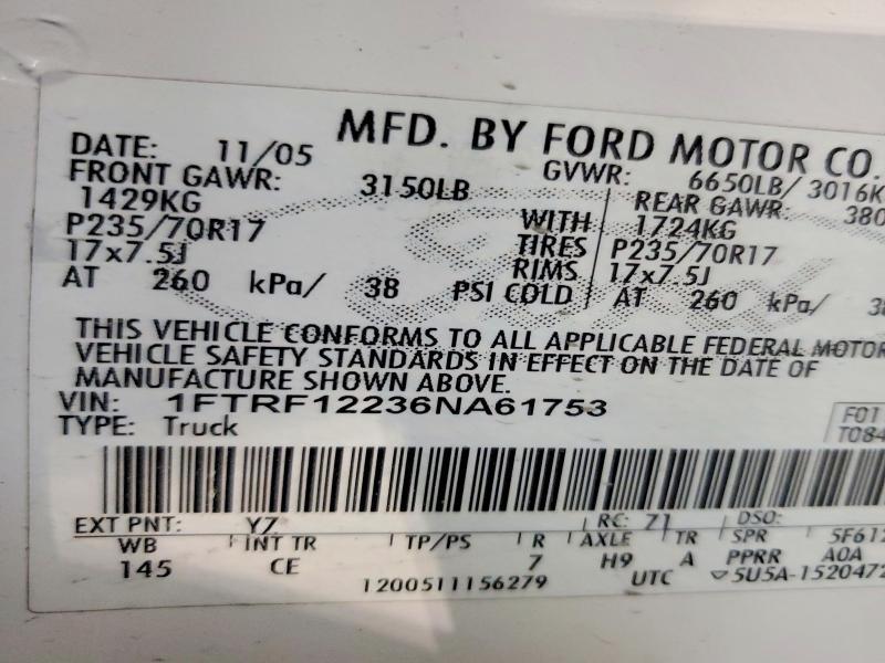 2006 Ford F150