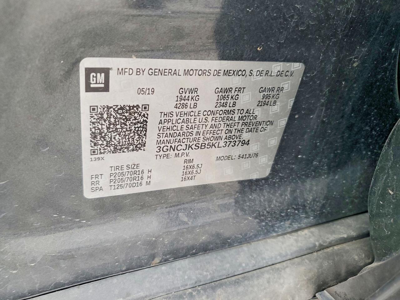 2019 Chevrolet Trax ls