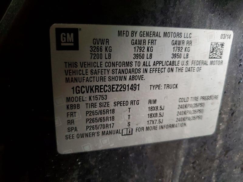 2014 Chevrolet Silverado K1500 LT