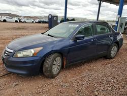 Honda salvage cars for sale: 2012 Honda Accord lx