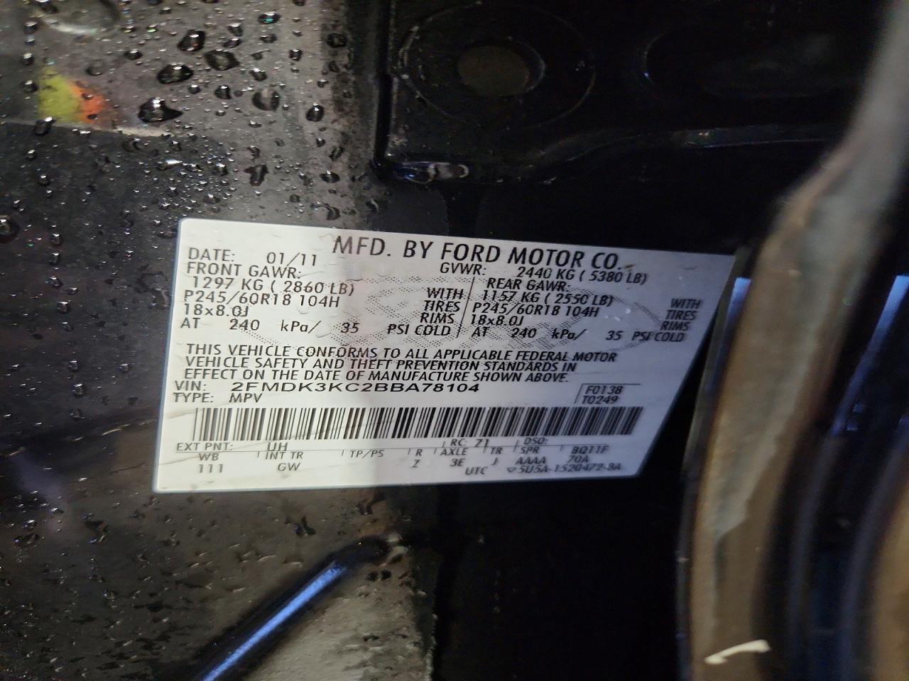 2011 Ford Edge Limited