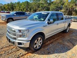 Salvage trucks for sale at Eight Mile, AL auction: 2016 Ford F150 Supercrew