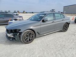 BMW 5 Series salvage cars for sale: 2022 BMW 540 i