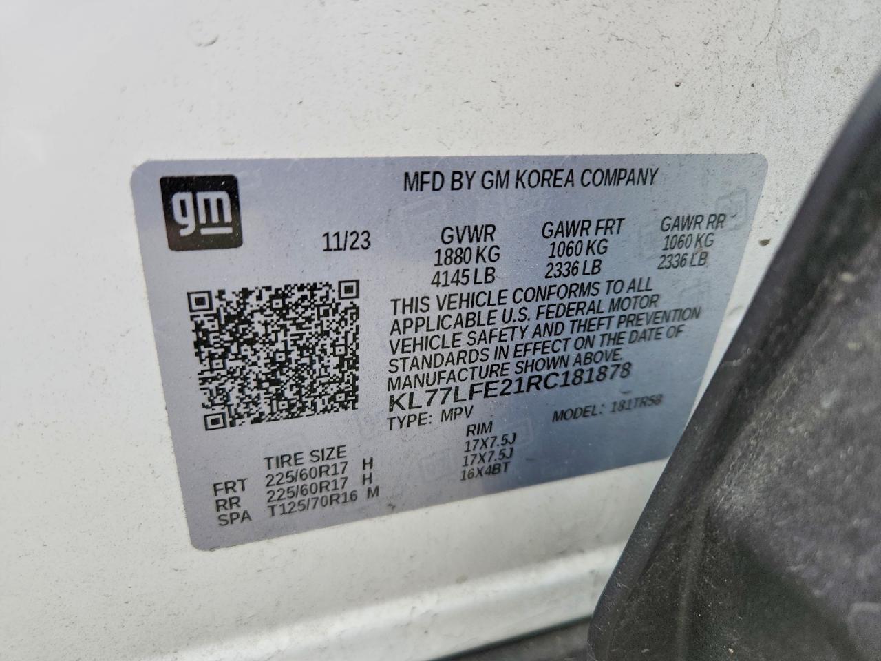 2024 Chevrolet Trax ls