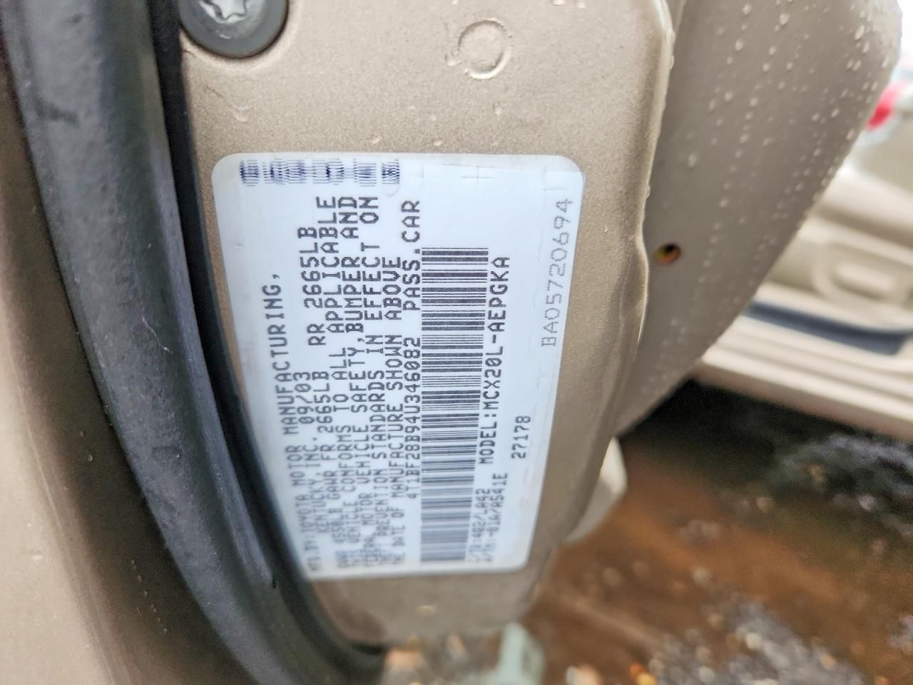 2004 Toyota Avalon xl