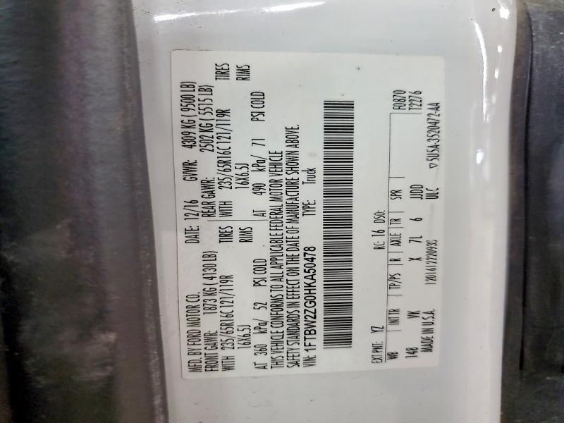 2017 Ford Transit 350 Utility / Service van