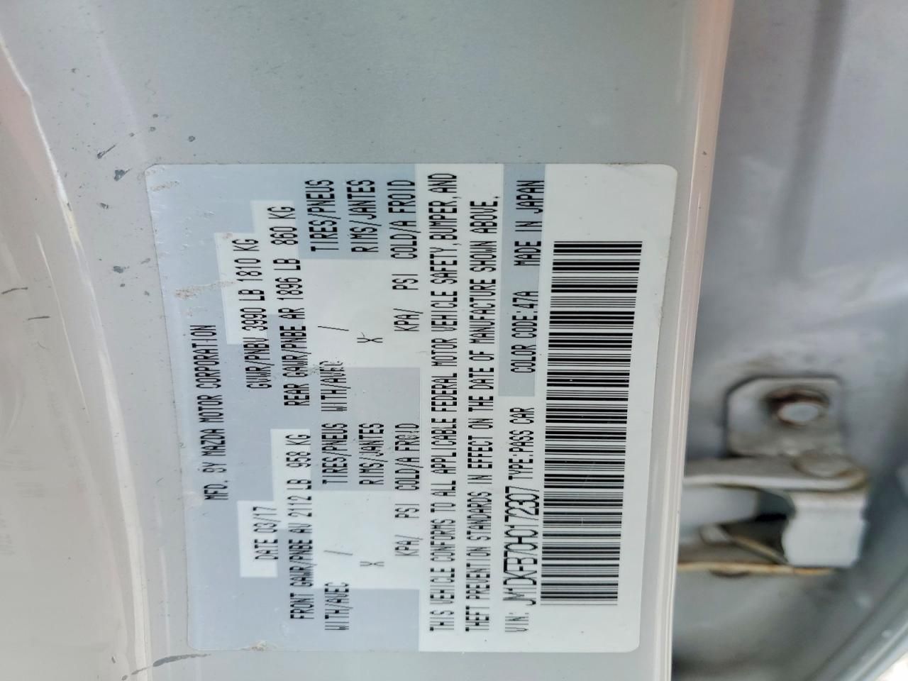 2017 Mazda Cx-3 Sport