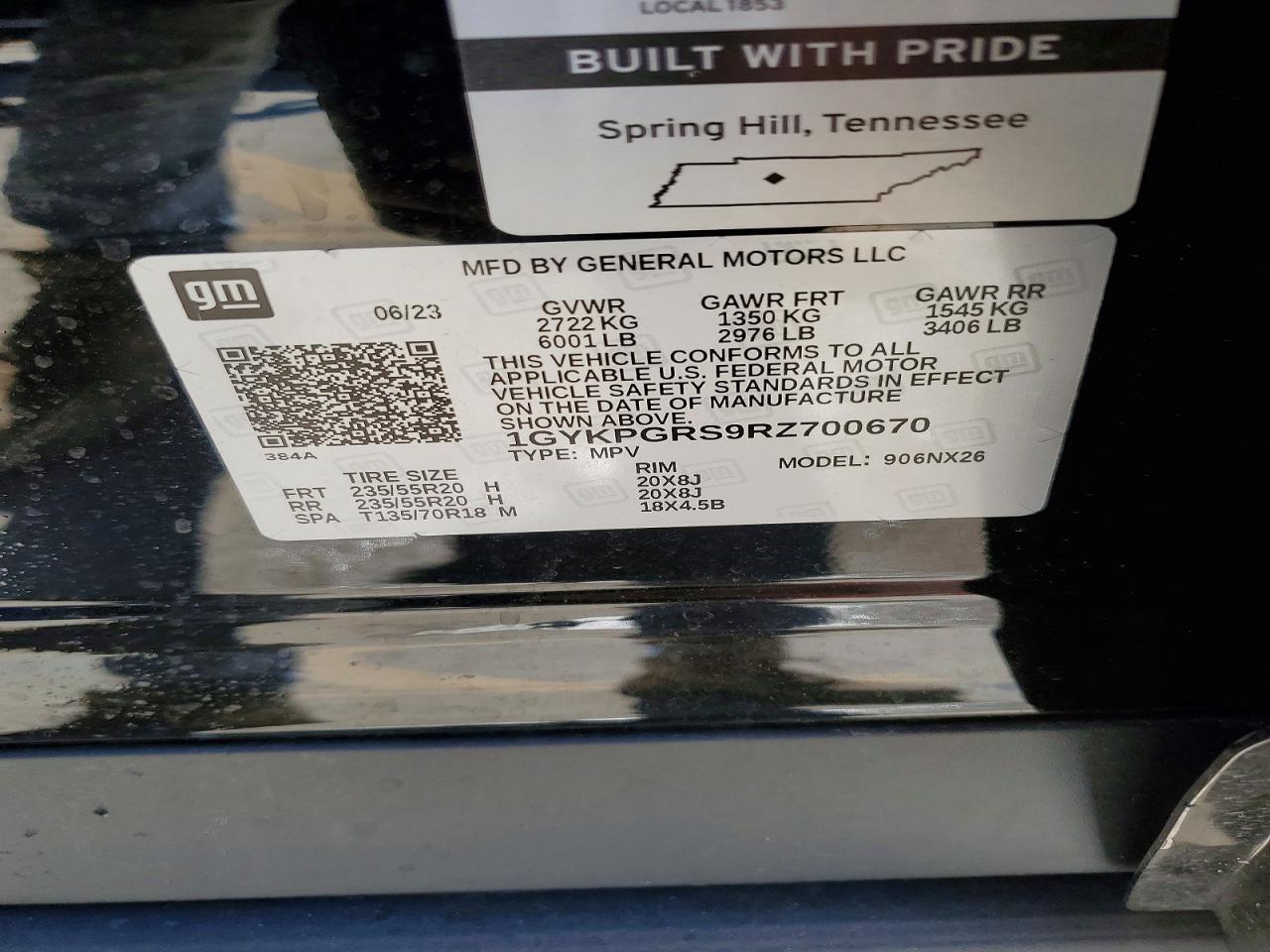 2024 Cadillac XT6