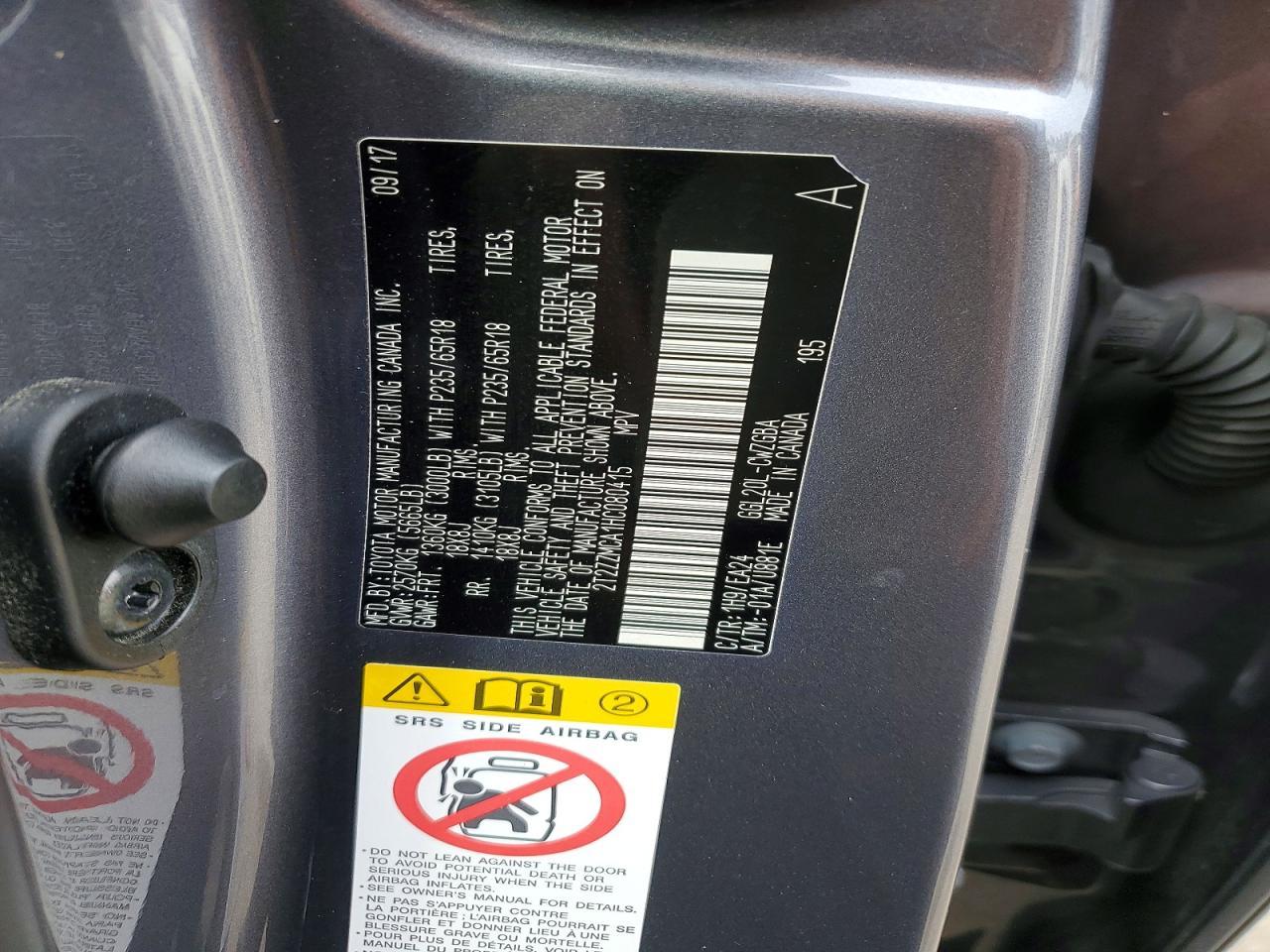 2017 Lexus Rx 350 Base