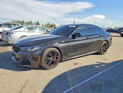 BMW salvage cars for sale: 2022 BMW 530 i