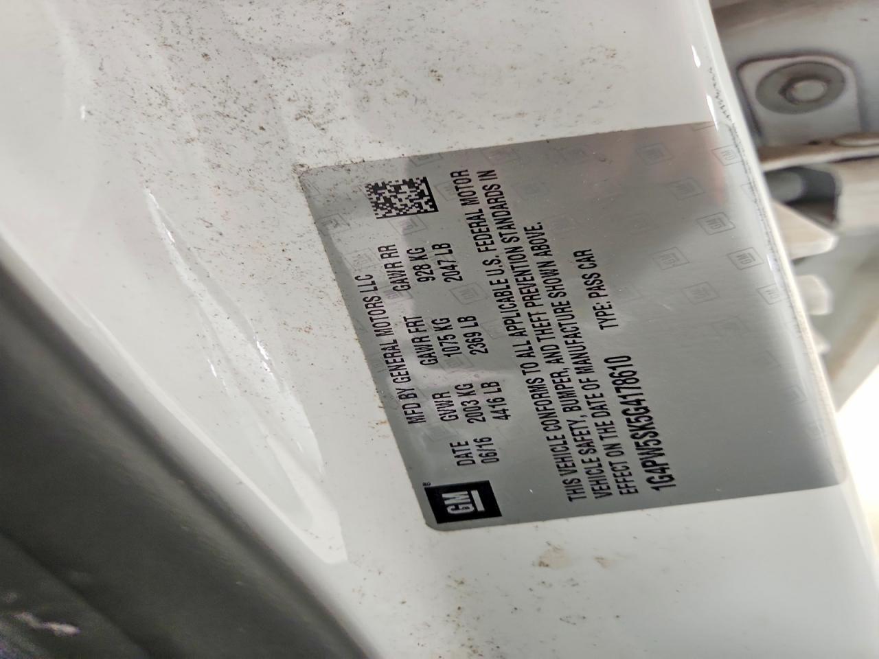 2016 Buick Verano Sport Touring