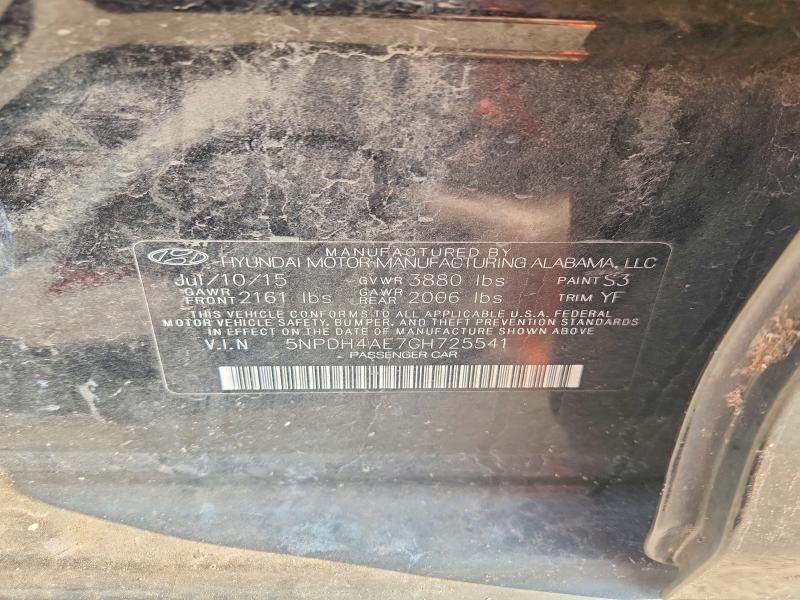 2016 Hyundai Elantra se