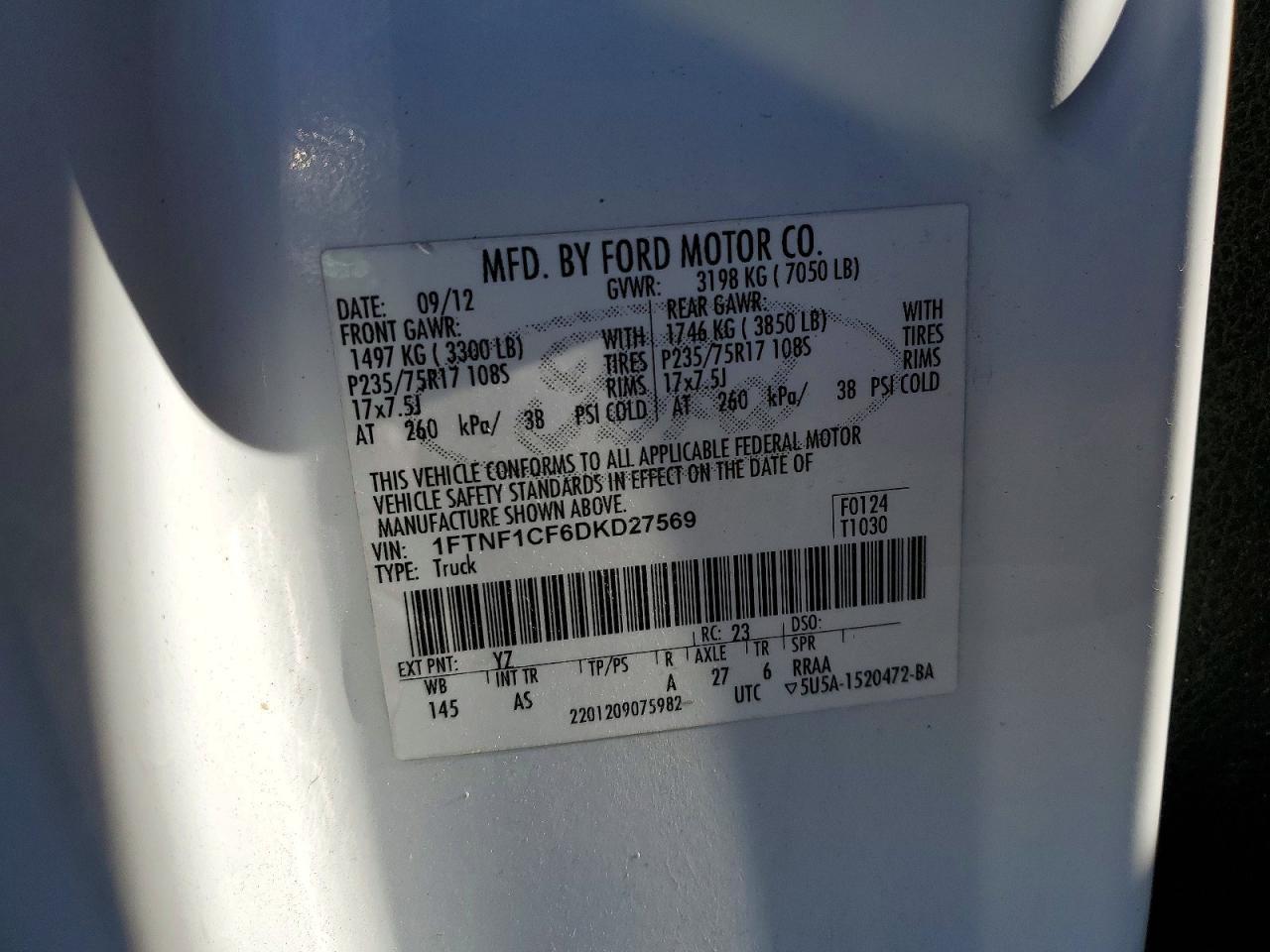 2013 Ford F150