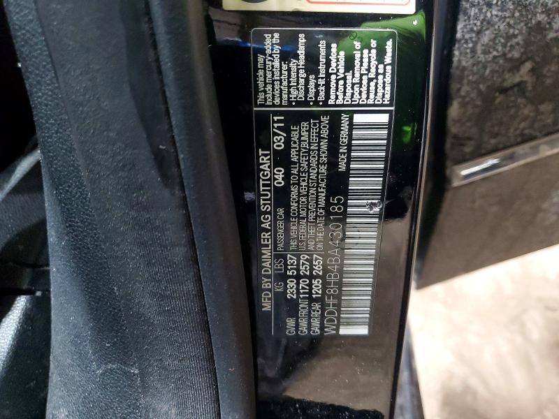 2011 Mercedes-Benz E 350 4matic