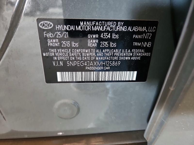 2021 Hyundai Sonata se