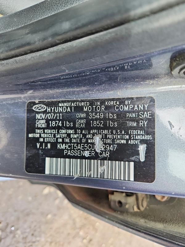 2012 Hyundai Accent gls