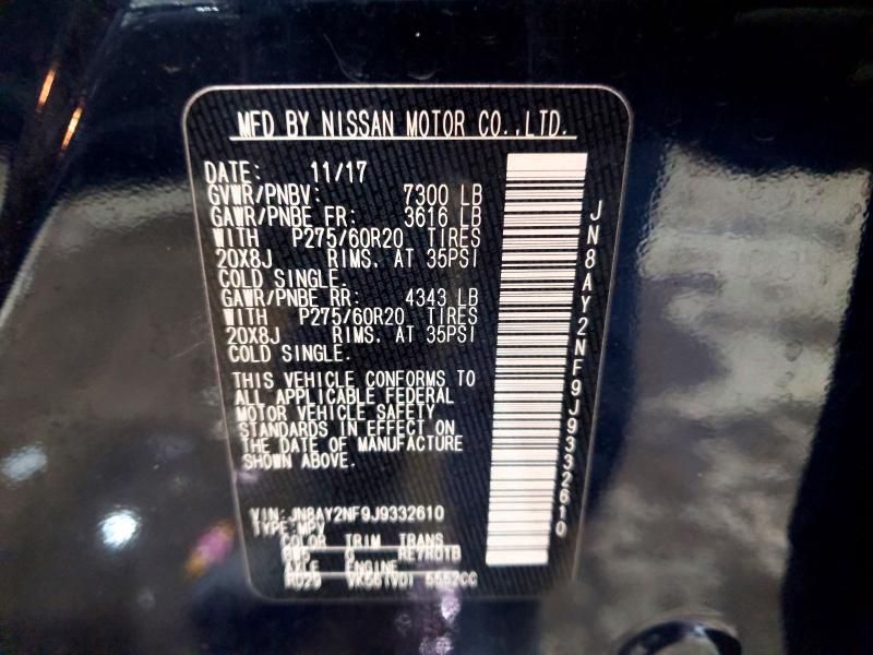 2018 Nissan Armada Platinum