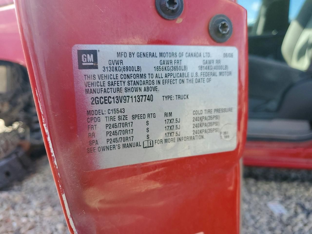 2007 Chevrolet Silverado C1500 Classic Crew cab