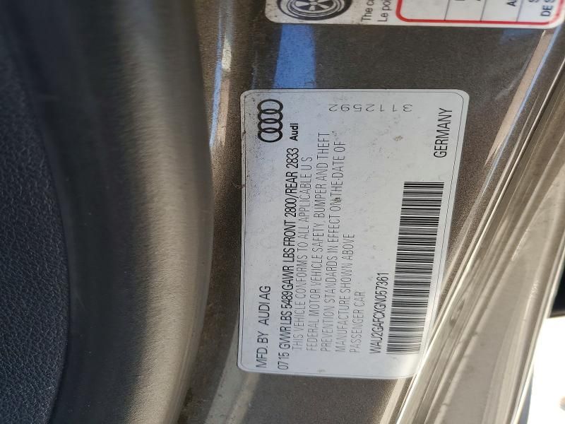 2016 Audi A7 Prestige