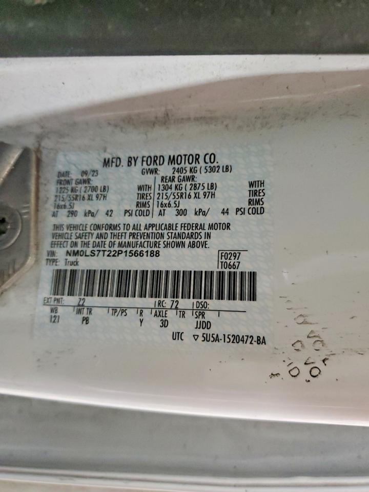 2023 Ford Transit Connect Utility / Service Van