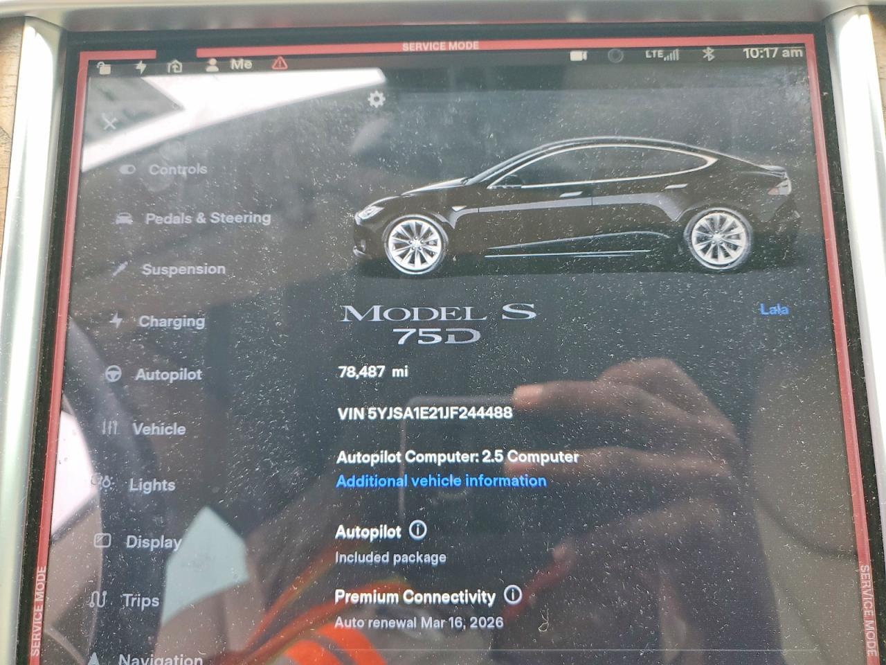 2018 Tesla Model s