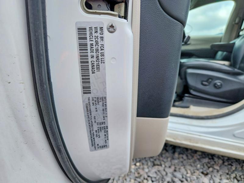 2022 Chrysler Pacifica Touring l