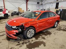 Volkswagen salvage cars for sale: 2019 Volkswagen Jetta s