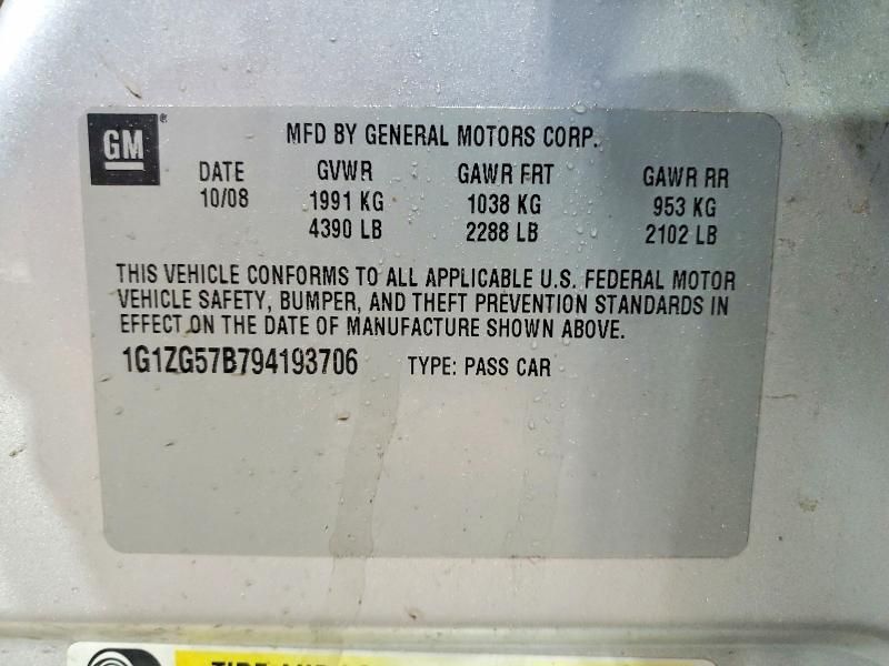 2009 Chevrolet Malibu ls