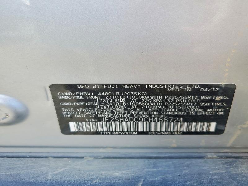 2012 Subaru Forester 2.5x Premium