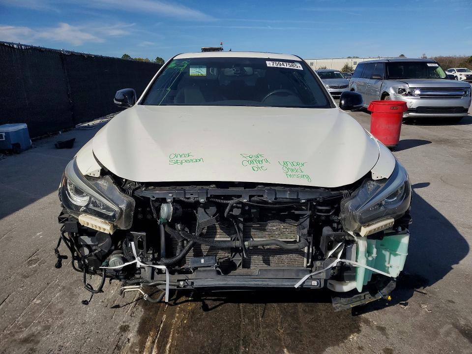 2019 Infiniti Q50 red Sport 400
