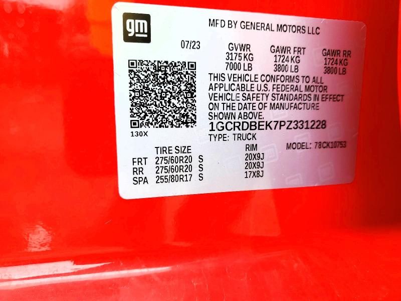 2023 Chevrolet Silverado K1500 Custom