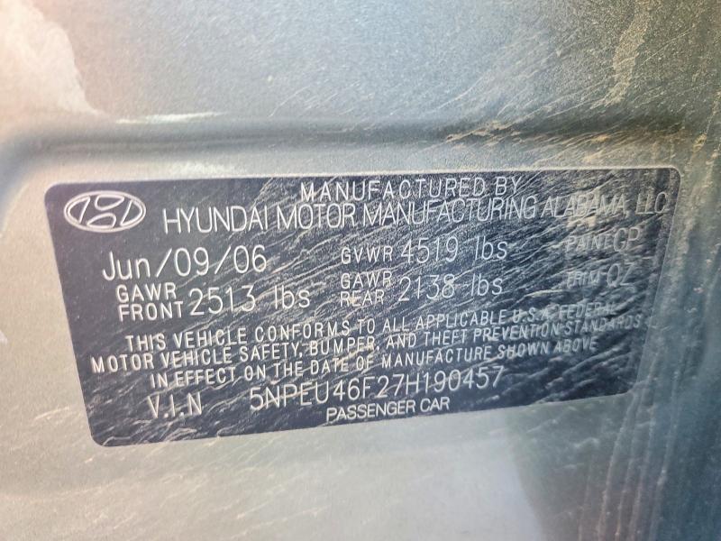 2007 Hyundai Sonata se