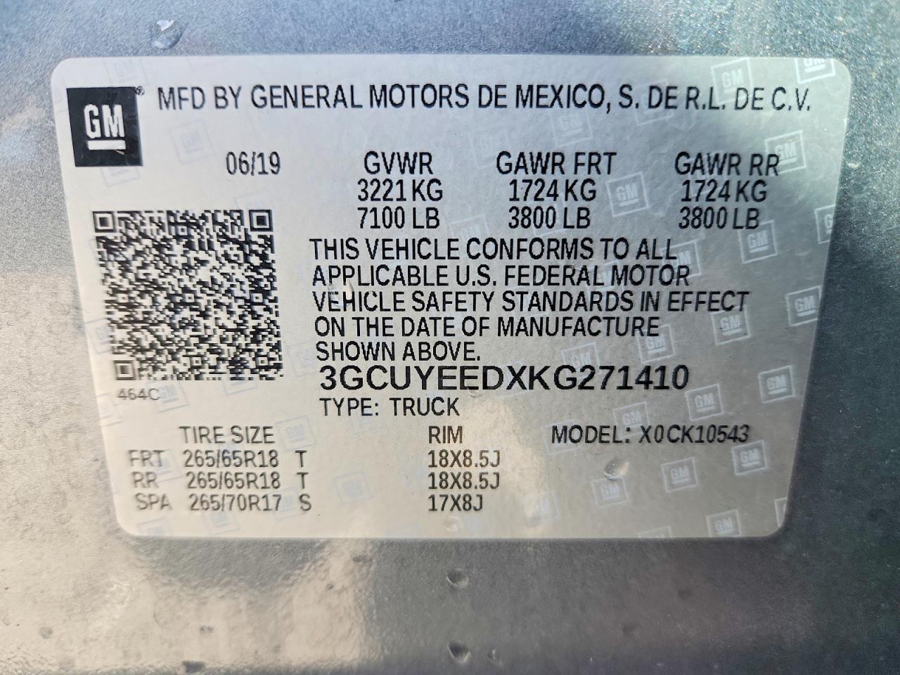 2019 Chevrolet Silverado K1500 RST