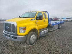 Ford salvage cars for sale: 2019 Ford F650 Super Duty Rollback Truck