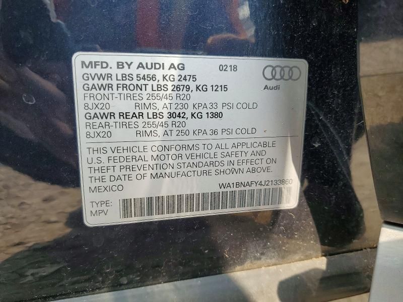 2018 Audi Q5 Premium Plus