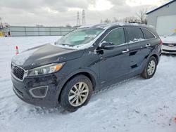 KIA salvage cars for sale: 2016 KIA Sorento lx