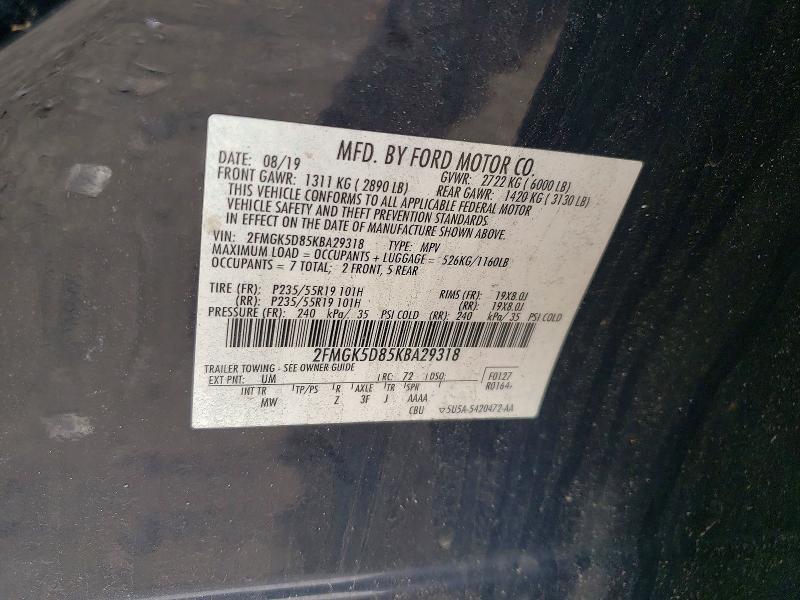2019 Ford Flex Limited