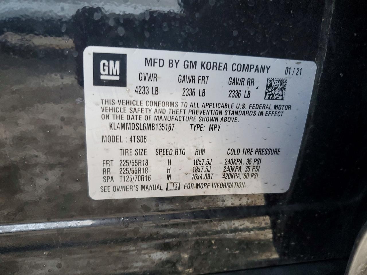2021 Buick Encore gx Select