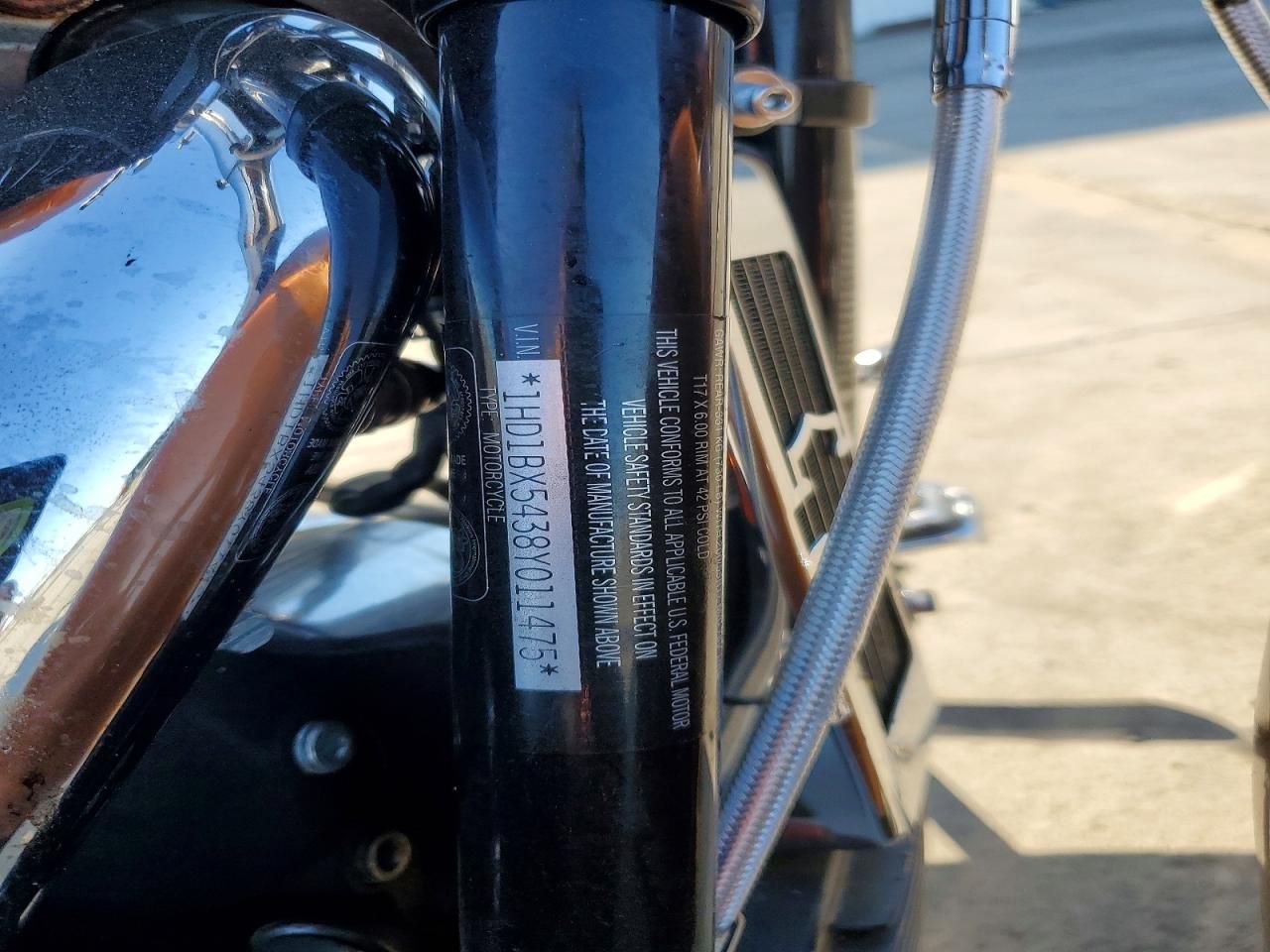 2008 Harley-Davidson Flstf 105TH Anniversary Edition