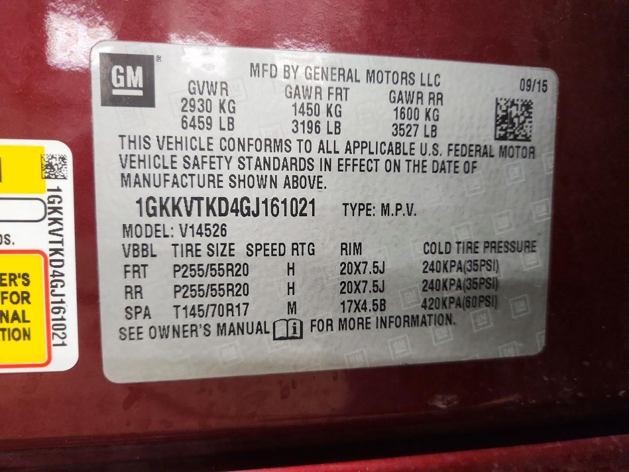 2016 GMC Acadia Denali