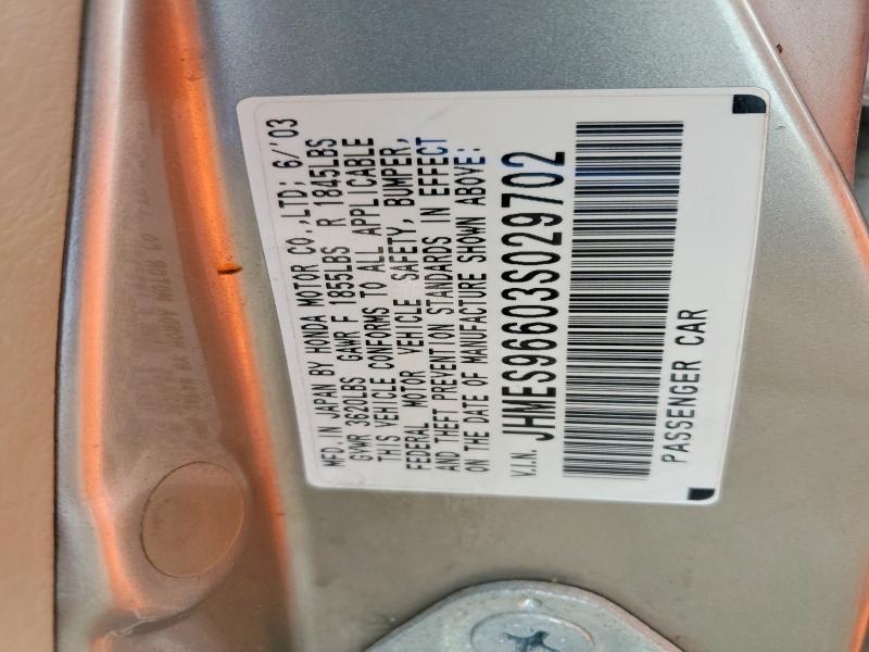 2003 Honda Civic Hybrid