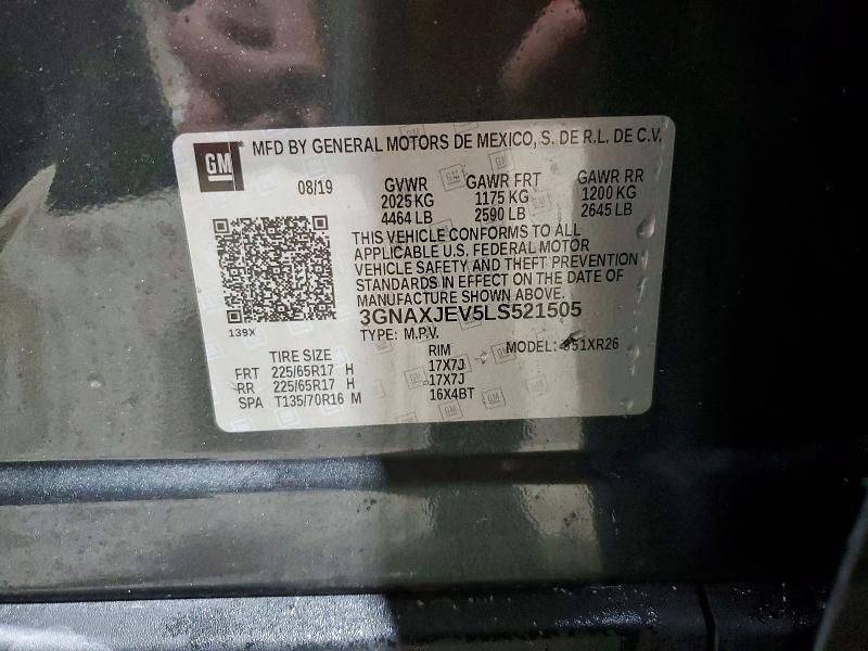 2020 Chevrolet Equinox lt