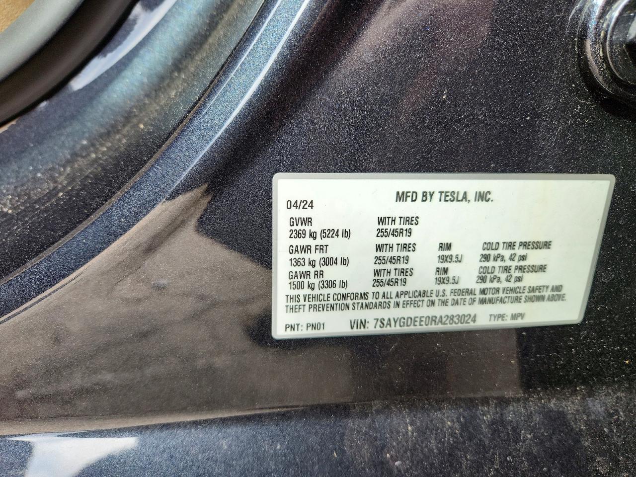 2024 Tesla Model y