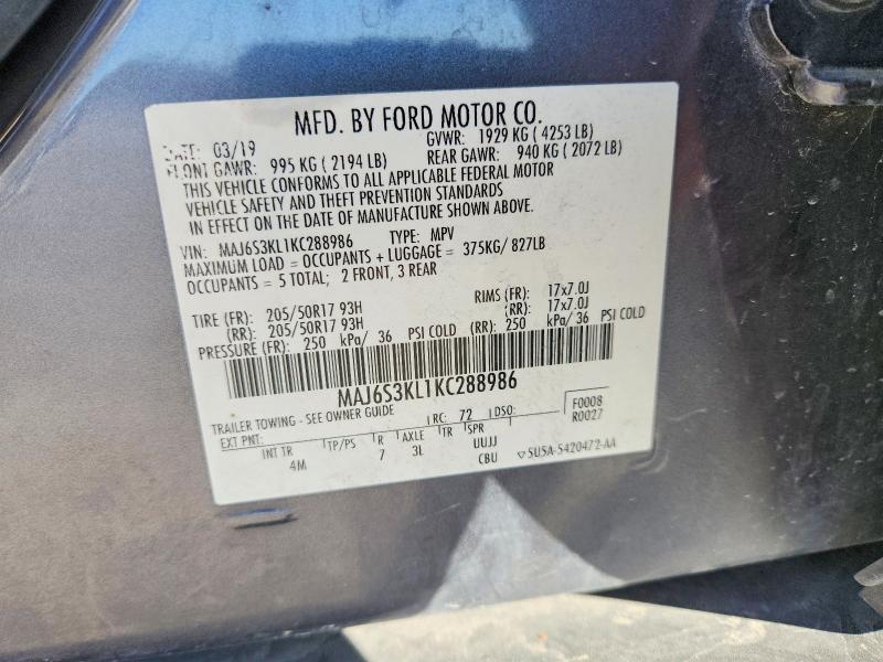 2019 Ford Ecosport Titanium