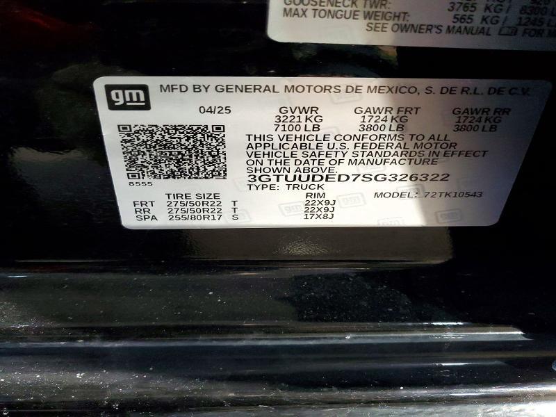 2025 GMC Sierra K1500 SLT