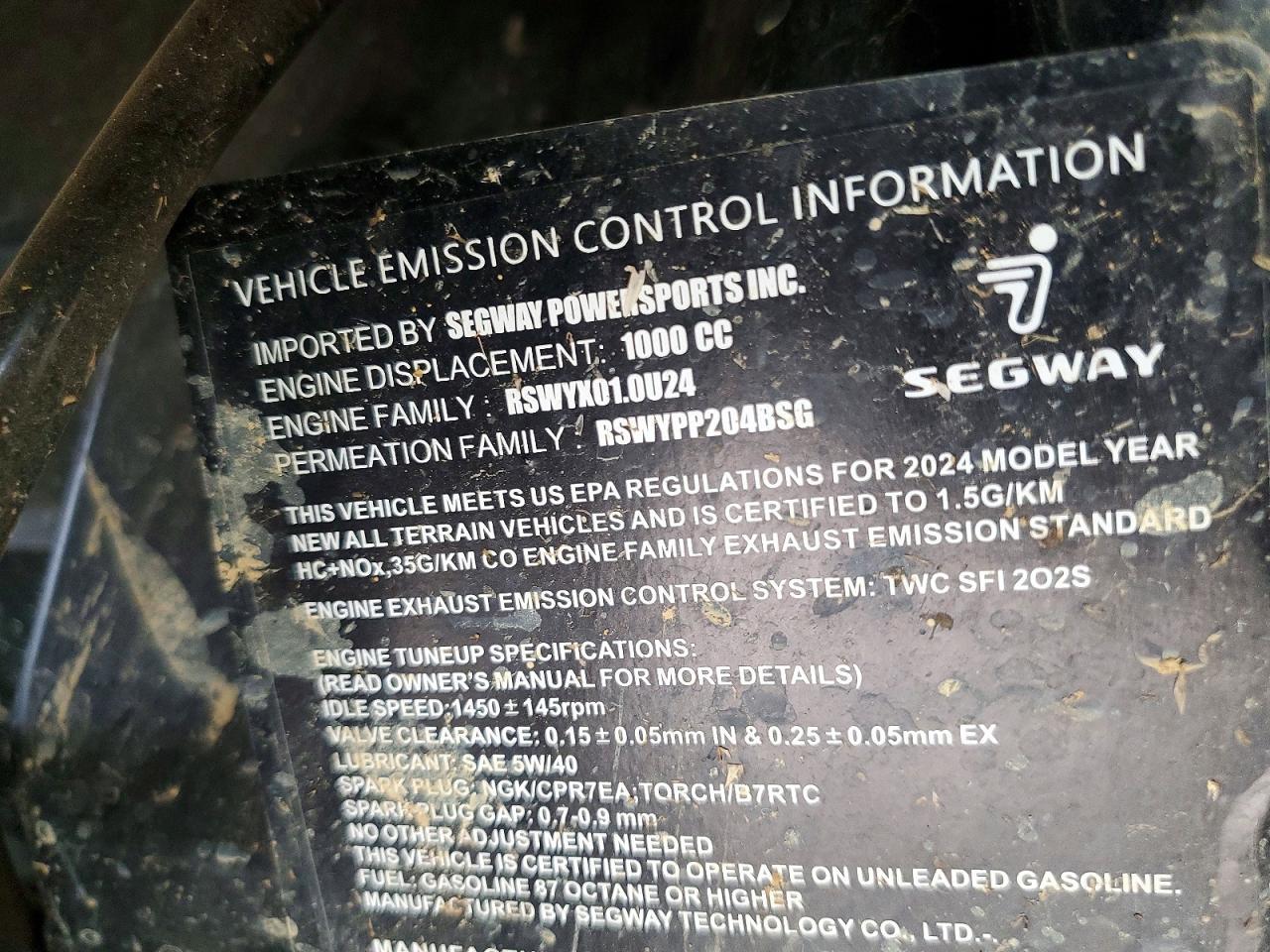 2024 Segway Utility Vehicle