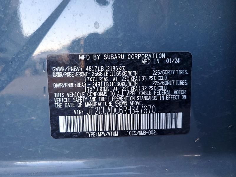 2024 Subaru Crosstrek Premium