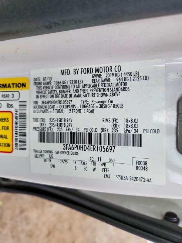 2014 Ford Fusion se