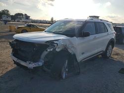 Ford Explorer salvage cars for sale: 2022 Ford Explorer King Ranch